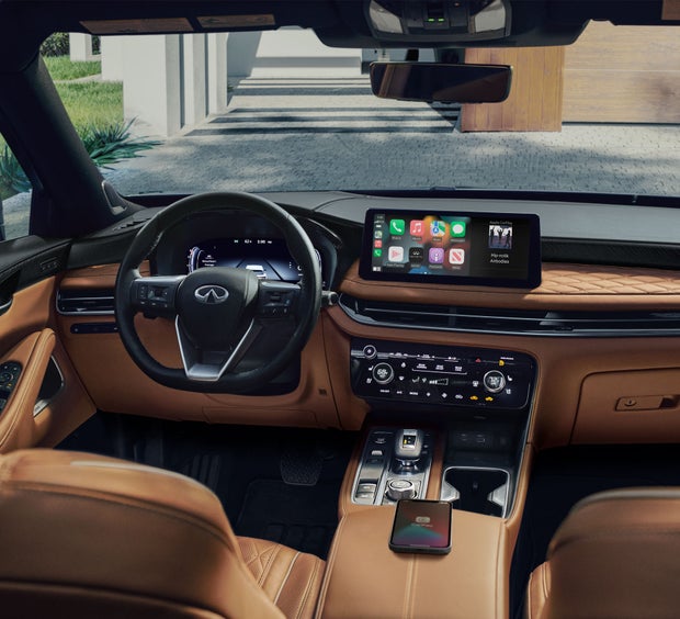 2024 INFINITI QX60 Key Features - Wireless Apple CarPlay® integration | INFINITI of Macon in Macon GA