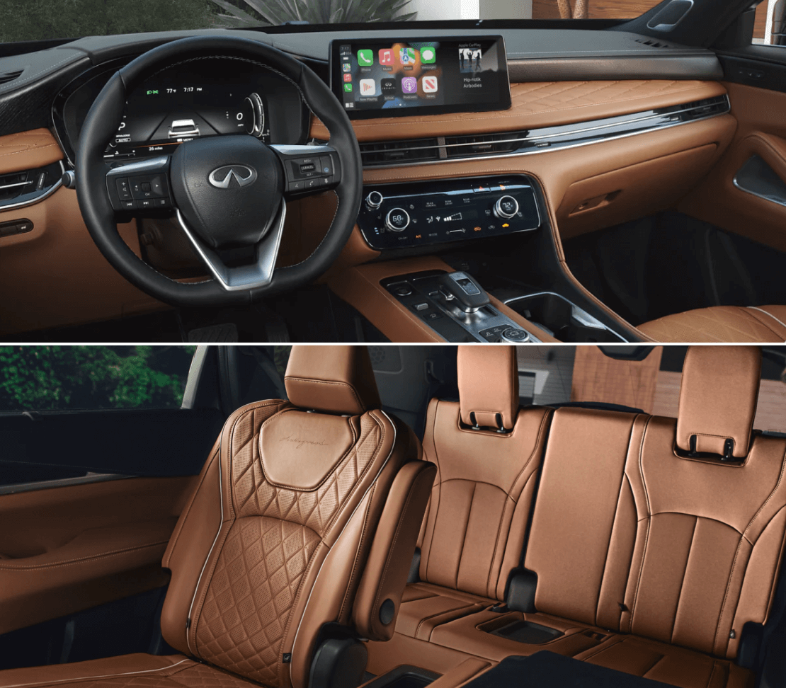 INFINITI QX60 vs. Acura MDX Interior